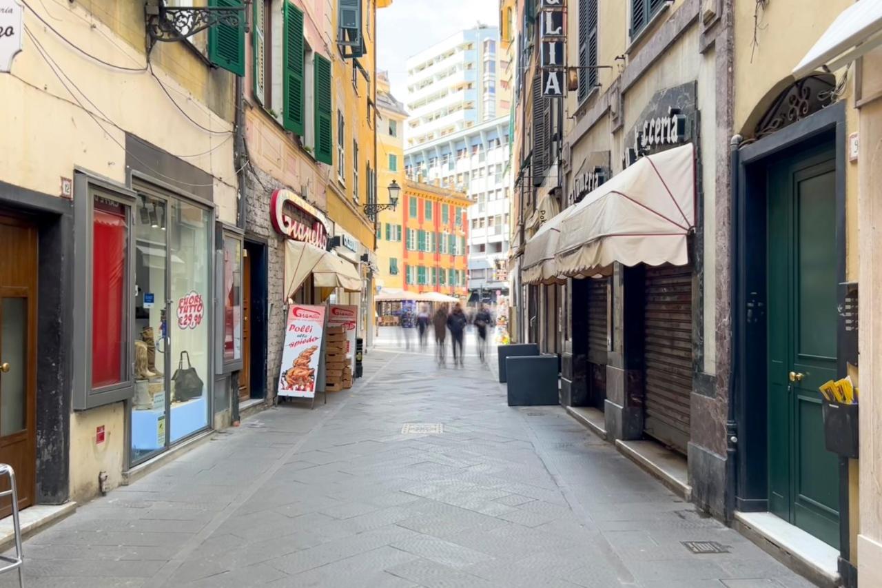 Mazzini 12, Elegant Central Apartment With Free Private Garage 800 M, Air Conditioning, Wi-Fi, Just 100 M From The Public Beach Rapallo Dış mekan fotoğraf